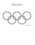 Olympics mascot coloring pages free for summer and winter olympic games. Olympic Gold Medal Coloring Page Olympics
