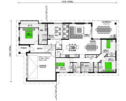 Large modern house plan, five bedrooms, high ceiling in the living room. Split Level Home Designs Stroud Homes