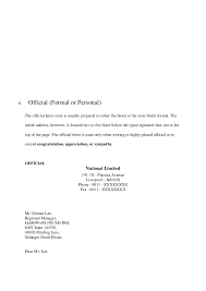 Pass your mouse over the different areas of it to find out more. Styles In Business Letter