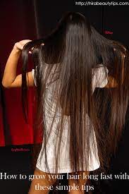 How To Grow Your Hair Long Fast With These Simple Tips Long Hair Styles Hair Styles Longer Hair Faster