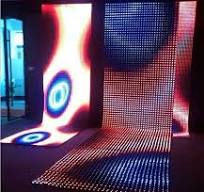 LED Video Wall/Soft Flexible LED Curtain for Stage Lighting ...