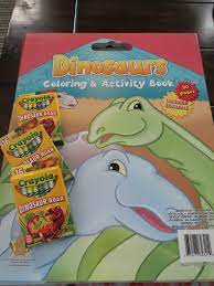 Party Favors Dinosaur Coloring Books At Dollar Tree And Dinosaur Crayons At Target 3 Total Crayola Coloring Pages Dinosaur Coloring Pages Dinosaur Coloring