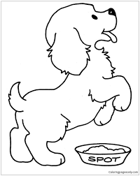 Coloring and drawing for kids. Puppy Cute Coloring Pages Puppy Coloring Pages Coloring Pages For Kids And Adults