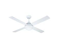 This fan features a contemporary three blade design with a brushed nickel finish and reversible light grey. Caribbean Breeze 54 Ac Ceiling Fan With Light Bronze 24457