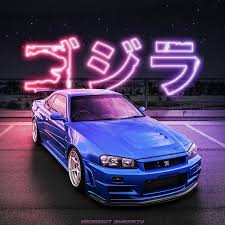 I feel like this is the most posted skyline the last months now lol. Aesthetic Skyline R34 Novocom Top