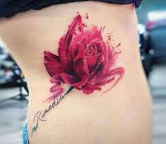 Vart gör man en tatuering i sverige? Red Rose Tattoo By Ilaria Tattoo Art Post 27809