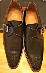 details about alberto fermani black mens shoes size 11 made