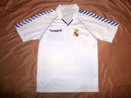 Adidas real madrid home jersey lfp heim trikot königlichen la liga fan shirt. Real Madrid Home Football Shirt 1988 1990