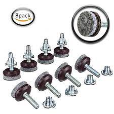 furniture levelers adjustable felt bottomed pads for tab https www amazon com dp b07476c9tg r furniture glides floor protectors for chairs furniture legs