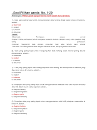 Soal kelas 5 penyajian data. Soal Penyajian Data Mat 7 Pdf