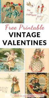 Choose from thousands of customizable templates or create your own from scratch! Free Printable Vintage Valentines Salt In My Coffee