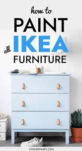 How To Paint Ikea Furniture Laminate Solid Wood And Metal Posh Pennies In 2020 Painting Ikea Furniture Ikea Furniture Laminate Furniture