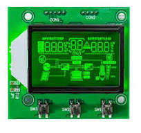China Monochrome LCD Good for Industrial Instruments Segment ...