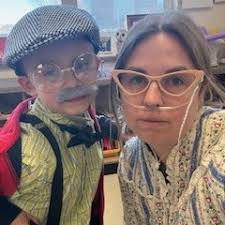 🎉💯 We're celebrating the 100th day of school this week! Students and  staff at Buff and Madras Elementary celebrated in style! Dressing up as  100-year-olds! 👵👴 Rocking 100-day glasses, festive hats, or