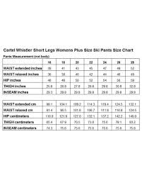 66 Symbolic Pants Sizing Chart Women