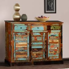 Check spelling or type a new query. Dravin Rustic Reclaimed Wood 3 Drawer Sideboard Buffet Cabinet