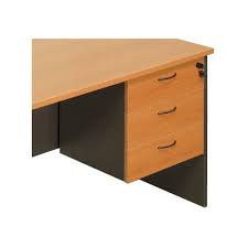 Express Fixed 3 Drawer Desk Pedestal Office Stock