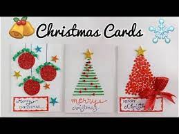 Download the template and see how to make them here. Christmas Greeting Cards 3 Christmas Cards For Kids Handmade Christmas Card Making Ideas Youtub Christmas Cards Kids Christmas Cards Handmade Christmas Cards