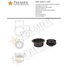 premier copper products deluxe garbage
