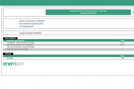 Utilize a calculadora, após a realização das provas enem e antes da divulgação dos resultados, para simular a nota, aproximando os resultados que seriam obtidos com o uso da tri. Nota Do Enem 2017 E Divulgada Agencia Da Noticia