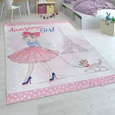 Weitere ideen zu kinderzimmer teppich rosa, teppich kinderzimmer, teppich rosa. Teppich Kinderzimmer Madchen Design Print Teppichcenter24
