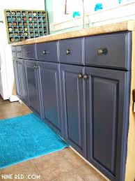 Nine Red Painting The Kitchen Cabinets Part 2 Kitchen Design Small Cabinet Slate Kitchen