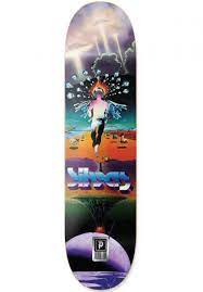 Silvas Time And Space Primitive Skateboards Skateboard Decks In Multicolored Titus
