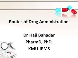 The possible routes for drug entry into the body. 5 Routes Of Drug Administration