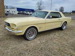Image result for Springtime Yellow 1965 Mustang