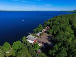 Fishtails Resort On Beautiful Lake Gogebic Beautiful Lakes Aerial Photo Manitowish Waters