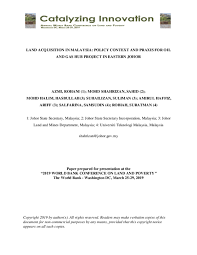 Pdf land acquisition in malaysia policy context and praxis for oil and gas hub project in eastern johor salfarina samsudin and mohd shahrizan sahid academia edu. Pdf Land Acquisition In Malaysia Policy Context And Praxis For Oil And Gas Hub Project In Eastern Johor Salfarina Samsudin And Mohd Shahrizan Sahid Academia Edu