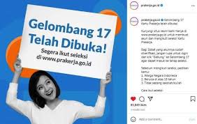 Mendaftar kartu prakerja pun bisa secara online. Tqfh8gq45zvp8m