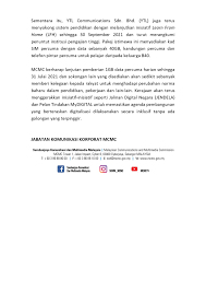 Malaysian communications and multimedia commission (mcmc) surveys. 2quipwlsnlpkhm