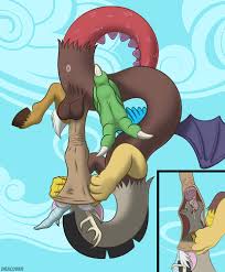 491766 - explicit, artist:dracovar, discord, draconequus, g4, anus,  autofellatio, balls, big penis, blowjob, cock vore, foreskin, human penis,  male, masturbation, nudity, oral, penis, self vore, sex, signature, solo,  solo male, wat, why -