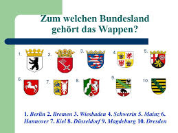 Einwohner und ist durch ihre föderale verfassungsordnung in mehrere bundesländer eingeteilt. Die Fahnen Wappen Und Bundeslander Deuschlands Ppt Herunterladen