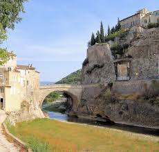 Old Roman Bridge At Vaison La Romaine Over The Ouveze River Provence Provence Vacation Provence France Travel