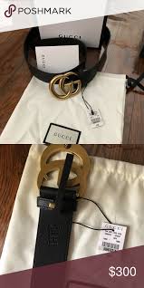 Black And Gold Gucci Belt Womens Women S Leather Belt With Double G Gucci Buckle Women S Leather Belt With Double G Gucci Buckle Black Leather Brass Antiq Womens Leather Belt Belt Gucci