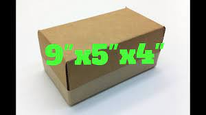 Use them to decorate your. How To Make A 9 X 5 X 4 Cardboard Box Youtube