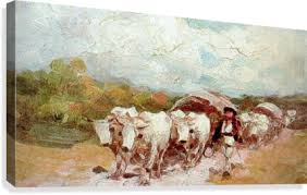 Un tablou car cu boi de nicolae grigorescu a fost vândut pentru suma de 104 500 de dolari miercuri la o licitaţie organizată de casa bonhams la new york pictura car cu boi cunoscută atât la nivel naţional cât şi internaţional reprezintă opera de referinţă a pictorului nicolae grigorescu realizată în perioada. Car Cu Boi 4 Nicolae Grigorescu