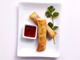 Refrigerating firms and toughens the wrappers and noodles inside the roll, in this recipe slightly (if they are a little dry, wipe them gently with a damp cloth). Air Fry These Shrimp Spring Rolls With Sweet Chili Sauce Recipe Cooking Light