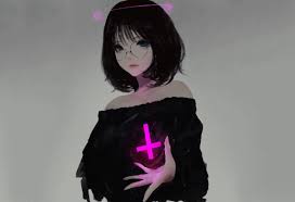 See more ideas about anime girl, anime, anime art. Anime Girl Short Black Hair 2273x1554 Wallpaper Teahub Io