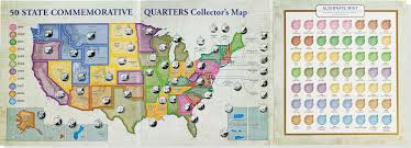 Maybe you would like to learn more about one of these? Amazon Com 50 State Quarters Map 9781441312310 Peter Pauper Press Inc Books