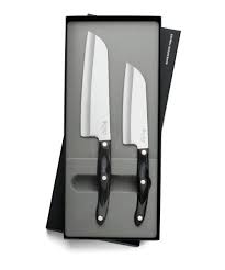 2 pc santoku set gift boxed knife