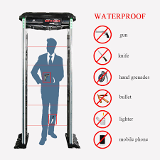 This all depends on a couple of factors. Abs Material Door Frame Metal Detector Waterproof Ip65 Arch Walk Through Gate Suit