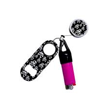 Lighter Holder Lighter Clip With Retractable Reel Cute Etsy Lighter Leash Light Clips Mini Bottles