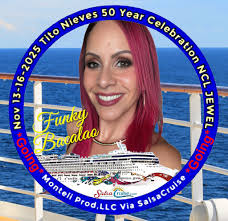 Sending a big shout out to Daniela Darcourt Chart Happy Birthday and many  many more. See you onboard Tito Nieves SalsaCruise Nov 2025  #followersreelsfypシ゚viralシfypシ゚viralシalシ #highlights2025 #friends  #DanielaDarcourt #janetnieves 🎉🎂🎁💃🏻🕺🎶