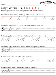 The cursive handwriting style is functional and intended to be used for everyday writing. Cursive Writing Worksheets