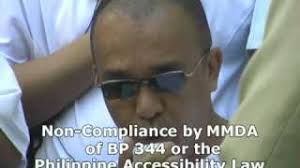 MMDA Footbridges Not PWD Friendly