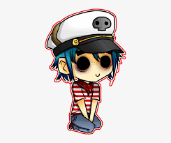 If you have any questions, feel free to message me :) + see more. Gorillaz Drawing Outline 2d Gorillaz Sailor Hat Transparent Png 434x648 Free Download On Nicepng