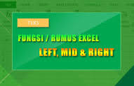 Fungsi Rumus Left Mid Dan Right Di Excel